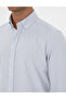 Indigo Slim Fit Striped Slim Fit Shirt 50311396-Vr028 - 7