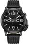 Automated Gents Analog Watch with Textured Leather Strap