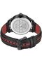 Raho Gents Analog Watch With Black Dial & Leather Strap 44mm - 3