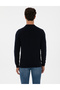 Navy Blue Slim Fit Quarter Collar Basic Knitwear Sweater 50315456-Vr033 - 5