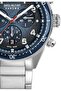 Greyhound Chrono Men's Watch 43 mm Diameter with Leather Strap or Metal Strap - 3