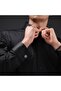 Wiregrip Gun Metal Stainless Steel Gents Cufflinks - 18mm - 4