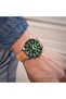 Parkman Green Dial Gents Watch With Leather Strap 44mm - 4