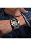 Skeletor Automatic Men's 42mm Watch with Matte Black Dial, Silver Indexes & 316L Stainless St - 8