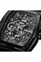 Watches Creed Mens Watch with Black Silicone Bracelet - 4