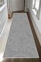 Geometric Patterned Decorative Non-Slip Base Washable Runner Entrance Hall Carpet