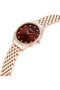 Chelsea Modern Classic Women's 36mm Quartz Watch with Burgundy Dial & Rose Gol - 3