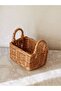 Wicker Basket, Decorative Small Basket, Decorative Kitchen Basket, Wicker Organizer Bathroom Basket - 2