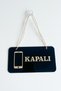Open Closed Door Sign for Phone Operators - 22X12 cm - 4