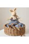 Wicker Basket, Decorative Small Basket, Decorative Kitchen Basket, Wicker Organizer Bathroom Basket - 2