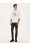 Brown Slim Fit Jean Pants 50315302-Vr163 - 3
