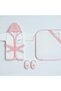 100% Organic Cotton 0-2 Years Baby Cute Animal Embroidered Bathrobe Set Premium Quality - 3