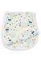 Clouds & Stars Baby Set Combo 4 pcs, (Body suit/Burp cloth/Bib/Hat) - 6