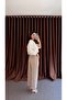 Layered Cream Trousers - 2