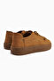 Judi Genuine Leather Tan Comfortable Sole Women's Sneakers - 4