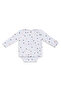 Clouds & Stars Baby Set Combo 4 pcs, (Body suit/Burp cloth/Bib/Hat) - 2