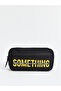 New Season Letter Printed Zippered Pencil Case - 2