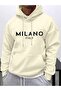 Unisex Plus Size Printed Hoodie Sweatshirt - 2