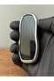 Porsche Smar Panamera- Macan - Cayenne 3 Button Silicone Key Protection Case Black Silver Color - 3