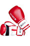 Red Boxing Gloves 6 oz Kick Boxing, Muay Thai, Sparring Gloves for Kids and Teens under 45 kg - 4