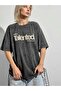 Oversize Talented Printed Washable T-Shirt