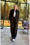 Women's Plus Size Flexible Judge Collar Cardigan and Sweatpants Set with Pockets 24901 - 7