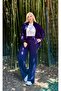 Women's Plus Size Flexible Judge Collar Cardigan and Sweatpants Tracksuit Set with Pockets 24900 - 3