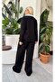 Women's Plus Size Shirt Collar Detailed Flexible Tracksuit Set 24904 - 8