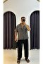 Oversize Modal Short Sleeve Shirt - 2
