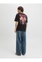Tricou cu imprimeu pe spate - 4