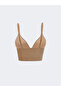 Peak New Season Underwire-Free Non-Padded Shiny Bustier - 2
