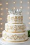 Silver Colored Cake Topper - Birthday, Engagement, Wedding and Special Day Cake Decoration - 2