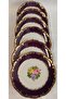 Porcelain Hand Painted 6 Piece Cake Plate