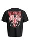Tricou cu imprimeu pe spate - 3