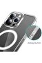 iPhone 16 Pro Max Transparent Mag Safe Case Magnetic Phone Case for iPhone 16 Pro Max - 3