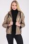 Maroquin Leather Gaga Women's Hooded Leather Coat - 2