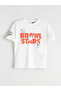 Crew Neck Printed Boy's T-Shirt - 3