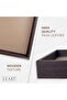 Valet Tray for Men & Women – Leather Tray Organizer | Bedside, Nightstand, Office Desk Organ - 7