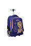 Frozen 3 in 1 Big Wheel Trolley Bag Set for Girls-Trolley bag,Lunch bag,Pencil case - 4