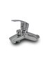 Dalyan Mix Bathroom Faucet Wall Mounted Stainless Chrome - Stylish and Modern Design - 4
