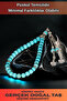 Men's Natural Stone Rosary - Medium Size Prayer Beads with Natural Turquoise Stone