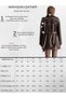 Maroquin Leather Barbara Women's Double-Breasted Collar Leather Trench Coat - 6