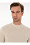 Beige Slim Fit Wool Blend Quarter Fisherman Basic Knitwear Sweater 50315295-Vr011 - 2