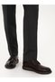 Brown 100% Leather Smart Casual Shoes 50312158-Vr029 - 6