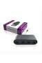 محول وحدة تحكم Game Cube رباعي المنافذ لجهاز Nintendo Switch/Wii باللون الأسود