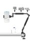 22" Magic Arm w Clamp, Overhead Desk Camera Phone Mount