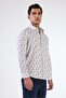 Men's Slim Fit Long Sleeve Blue Shirt - 2