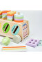 Montessori Multifunctional Wooden Shape Sorter With Colour Sticks - 6