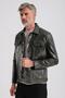 Maroquin Leather Enzo Men's Genuine Leather Jacket - 5