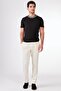 Black o-neck solid color short sleeve slim fit knitwear t-shirt - 2